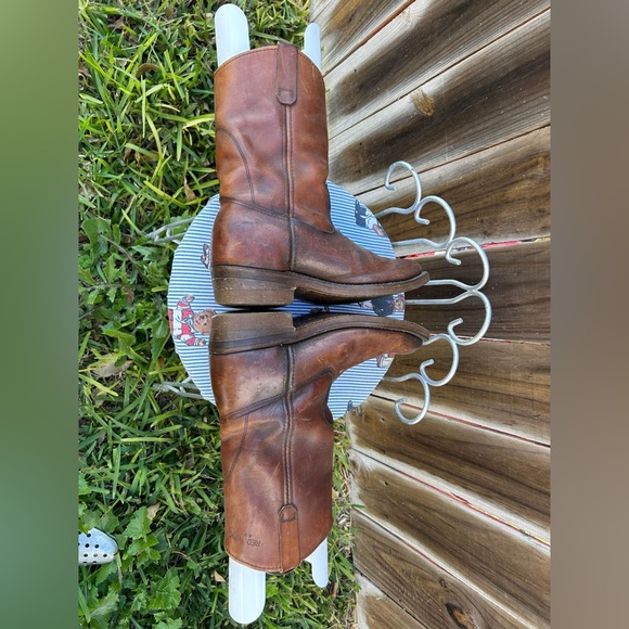 RED WING Shoes - PECos Made In USA Leather - Boots Mens Size 7.5 E - Picture 11 of 11